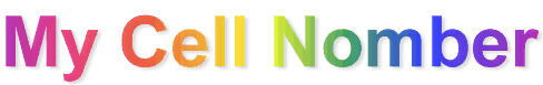 My Cell Nomber